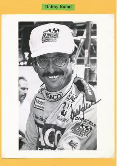 Bobby Rahal   Indy Car Auto Motorsport  Autogrammkarte  original signiert 