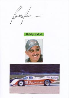 Bobby Rahal   Indy Car Auto Motorsport  Autogramm Karte  original signiert 