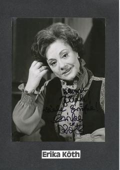 Erika Köth † 1989  Oper Klassik Musik Autogramm Foto original signiert 