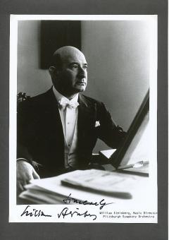William Steinberg † 1978  USA  Dirigent  Klassik Musik Autogramm Foto original signiert 