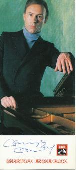 Christoph Eschenbach Pianist + Dirigent  Klassik Musik Autogrammkarte original signiert 