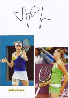 Lucia Safarova  Tschechien  Tennis Autogramm Karte original signiert 