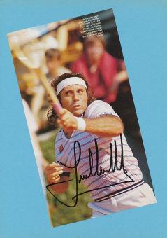 Guillermo Vilas  Argentinien  Tennis Autogramm Bild original signiert 