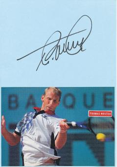 Thomas Muster  Österreich  Tennis Autogramm Karte original signiert 