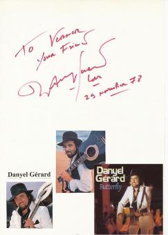 Danyel Gerard  Musik Autogramm Karte original signiert 