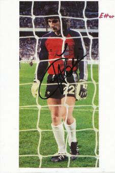 Jean Luc Ettori   Frankreich WM 1982  Fußball Bild original signiert 