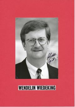 Wendelin Wiedeking  Porsche Auto  Wirtschaft Autogramm Foto original signiert 