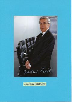 Joachim Milberg  BMW  Auto  Wirtschaft Autogramm Foto original signiert 