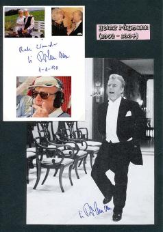 2  x  Heinz Rühmann † 1994  Film & TV Autogramm Karte & Bild original signiert 