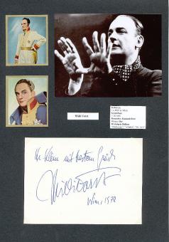 Willi Forst † 1980  Österreich  Film & TV Autogramm Karte original signiert 