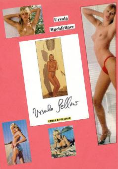Uschi Buchfellner  Nackt  Film & TV Autogramm  Karte original signiert 