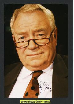 Erich Böhme † 2009  Moderator  TV Autogramm Foto original signiert 