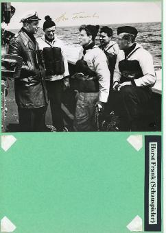 Horst Frank † 1999  Film &  TV Autogramm Foto  original signiert 