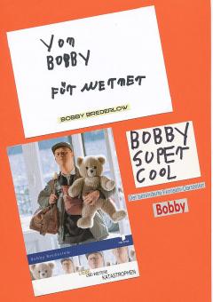 2  x  Bobby Brederlow  Film & TV Autogramm Karte original signiert 