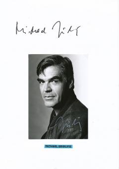 2  x  Michael Greiling  Film &  TV Autogramm Foto + Karte original signiert 