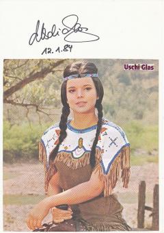 Uschi Glas  Film & TV Autogramm Karte original signiert 