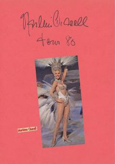 Marlène Charell  Musik & TV Autogramm Karte original signiert 
