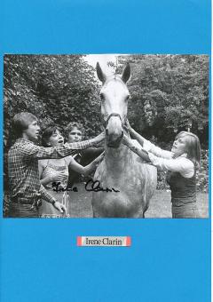 Irene Clarin  Film &  TV Autogramm Foto  original signiert 