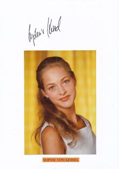 Sophie von Kessel  Film & TV Autogramm Karte original signiert 