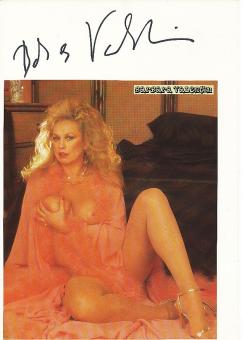 Barbara Valentin † 2002   Nackt  Film & TV Autogramm Karte original signiert 