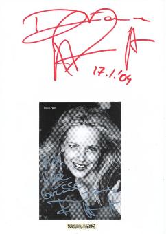 2  x  Diana Amft   Film & TV Autogrammkarte + Karte original signiert 