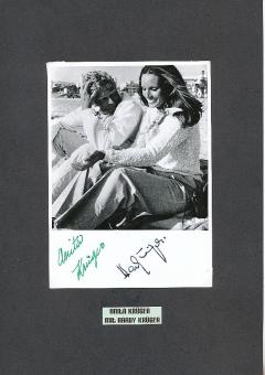 Hardy Krüger † 2022 &  Anita Krüger  Film &  TV Autogramm Foto  original signiert 