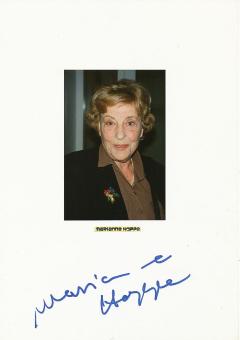 Marianne Hoppe † 2002  Film & TV Autogramm Karte original signiert 