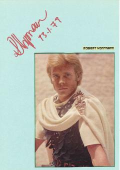 Robert Hoffmann  Film & TV Autogramm Karte original signiert 