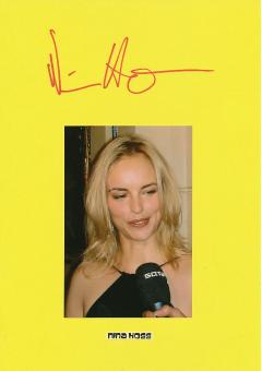 Nina Hoss  Film & TV Autogramm Karte original signiert 