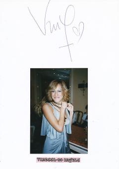 No Angels   Vanessa Petruo  Musik  Autogramm Karte original signiert 