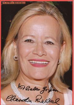Claudia Rieschel  Film &  TV Autogramm Foto  original signiert 