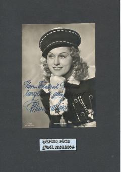 Marika Rökk † 2004  Film & TV Autogrammkarte  original signiert 