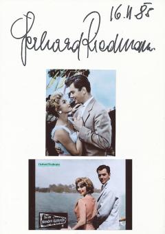 Gerhard Riedmann † 2004  Film & TV Autogramm Karte original signiert 