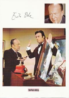 Erik Ode † 1981  Film & TV Autogramm Karte original signiert 