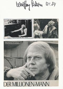 Wolfgang Petersen  Regisseur  Film & TV Autogramm Karte original signiert 