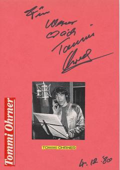 Thomas Ohrner  Film & TV Autogramm Karte original signiert 