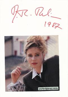 Marie Theres Relin  Film & TV Autogramm Karte original signiert 