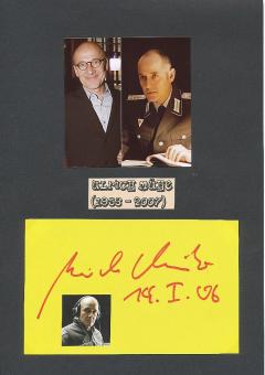 Ulrich Mühe † 2007  Film & TV Autogramm Karte original signiert 
