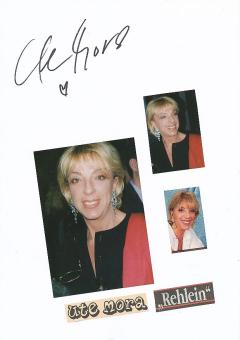 Ute Mora † 2003  Lindenstraße  Film & TV Autogramm Karte original signiert 