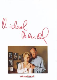 Michael Mendl  Film & TV Autogramm Karte original signiert 