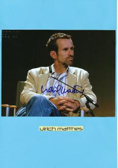 Ulrich Matthes   Film & TV Autogramm Foto  original signiert 