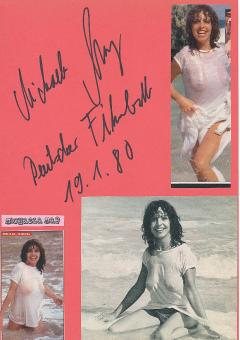 Michaela May  Nackt  Film & TV Autogramm Karte original signiert 