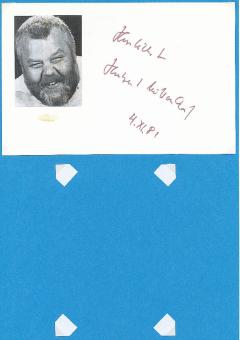 Hubert Mittendorf  Film + TV Autogramm Karte original signiert 