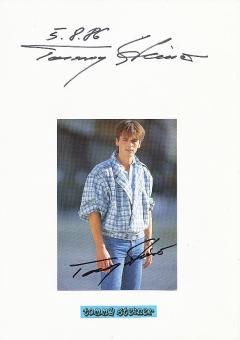 2  x  Tommy Steiner  Musik  Autogrammkarte + Karte original signiert 