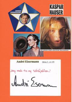 André Eisermann   Film & TV Autogramm Karte original signiert 