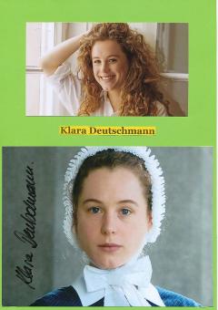 Klara Deutschmann  Film &  TV Autogramm Foto  original signiert 