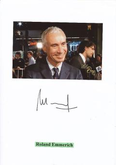 Roland Emmerich  Regisseur  Film & TV Autogramm Karte original signiert 