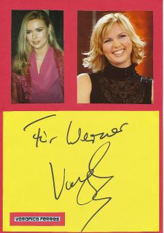 Veronica Ferres  Film &  TV Autogramm Karte original signiert 