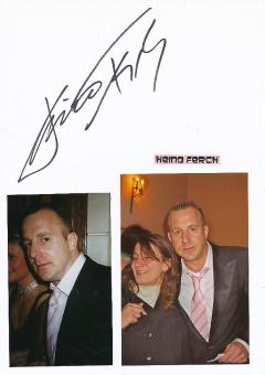 Heino Ferch  Film &  TV Autogramm Karte original signiert 