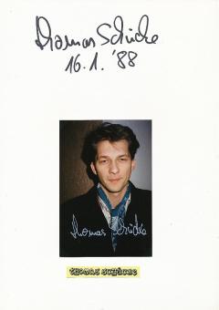 2  x  Thomas Schücke  Film &  TV Autogramm Foto + Karte original signiert 
